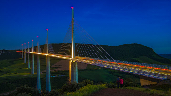 Cầu Millau Viaduct, Pháp.