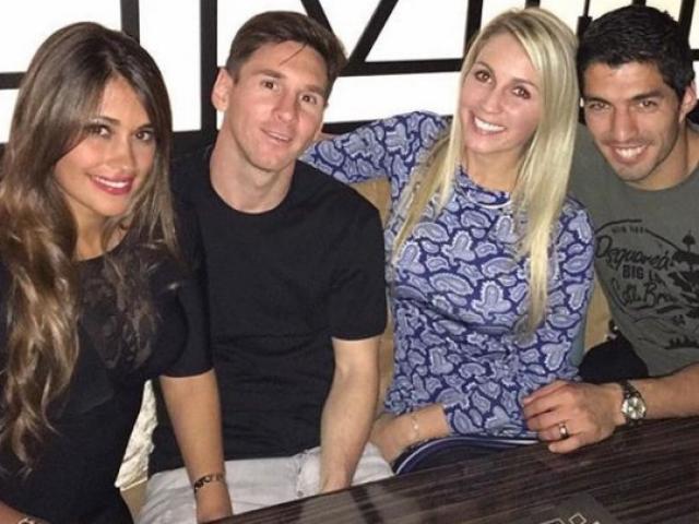 Có bồ đại gia, bạn gái Messi vẫn hùn vốn với vợ Suarez bán giày