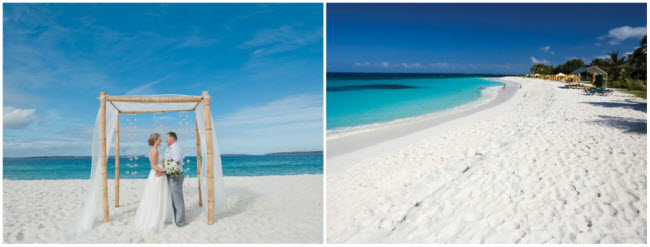 Bãi biển Hyams Beach nổi tiếng với cát trắng nhất thế giới. Nhìn từ xa, nhiều người nhầm tưởng cát ở đây là bột kem.