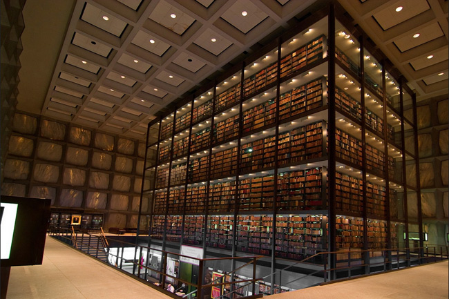 19. Thư viện Beinecke Rare, New Haven, Conneticut, Mỹ