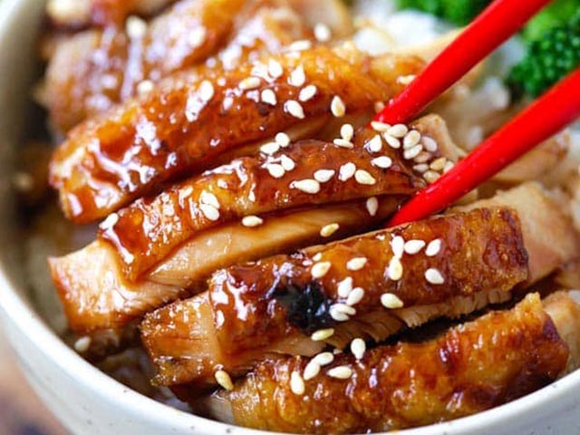 Thịt gà sốt teriyaki kiểu Nhật ngon quên sầu