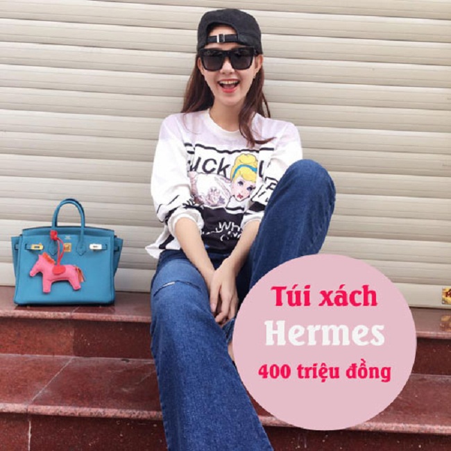 một mẫu túi Hermes Birkin khác&nbsp;có giá 400 triệu đồng.