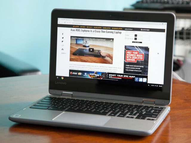 Lenovo Flex 11 Chromebook: Laptop chống va đập cực tốt, giá “ngon”
