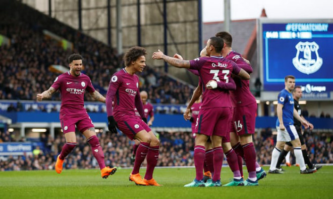 Everton - Man City: Tấn công vũ bão, đại tiệc 4 bàn - 1