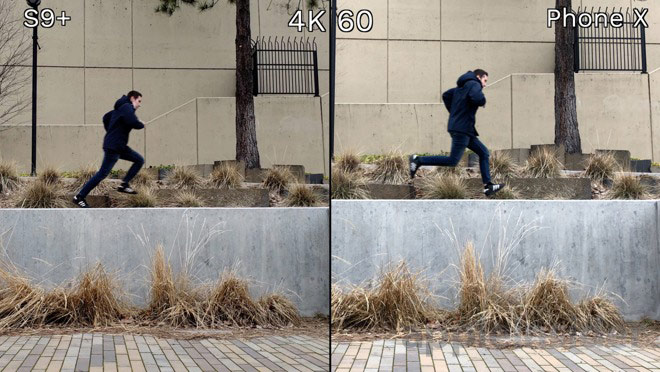 Đọ chất lượng quay video giữa iPhone X và Galaxy S9+ - 1
