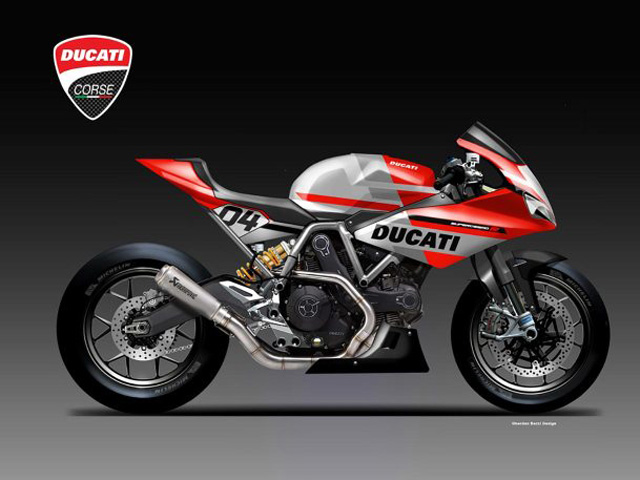Nếu Ducati sản xuất supersport cỡ trung, đây sẽ là vẻ ngoài chính xác của nó