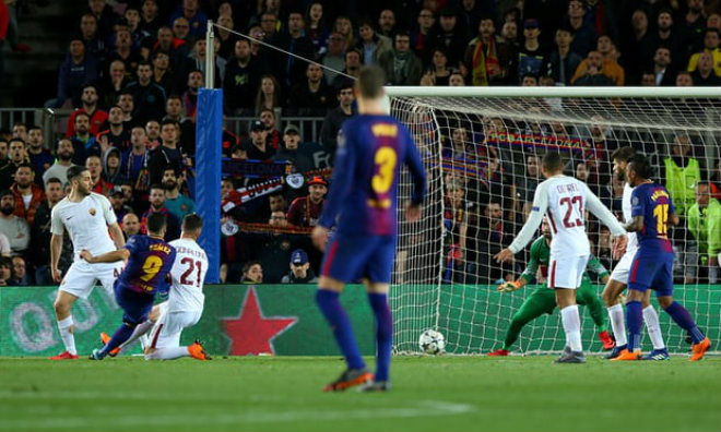 Messi tịt ngòi, Roma &#34;ghi 3 bàn&#34;: Barcelona đại thắng ở Nou Camp - 10