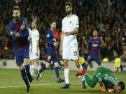 Bóng đá - Barca thắng &quot;hủy diệt&quot;: HLV Roma không phục, tố trọng tài “chống lưng”