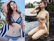 Người mẫu - Hoa hậu - Những mẫu bikini tôn dáng bốc lửa tuổi 36 của tình cũ Trường Giang