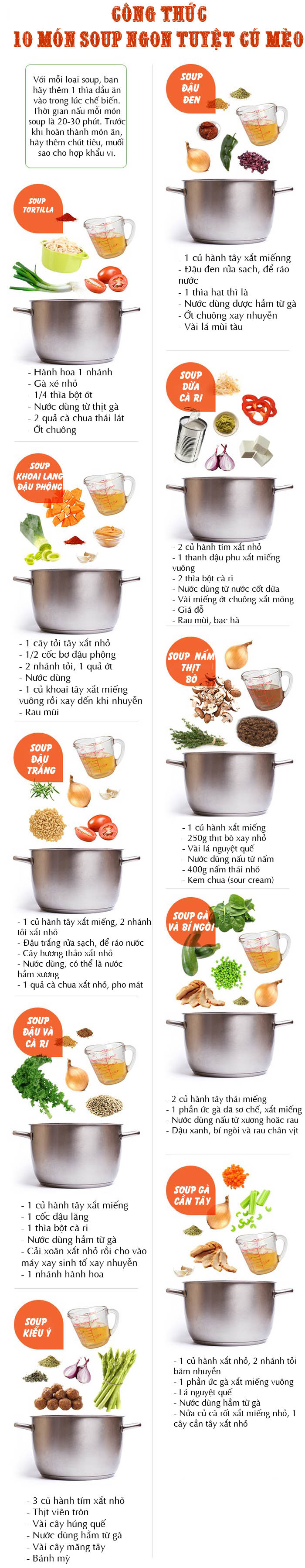 Công thức nấu 10 món soup “ăn một lần là nhớ cả đời” - 1