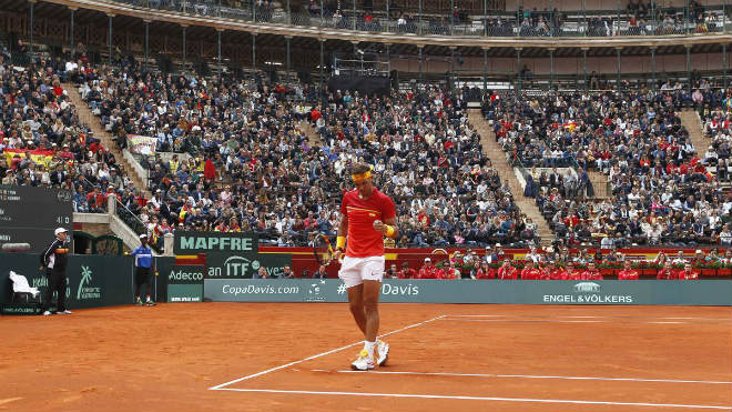 Nadal – Kohlschreiber: Màn tái xuất của nhà Vua (Tứ kết Davis Cup) - 1