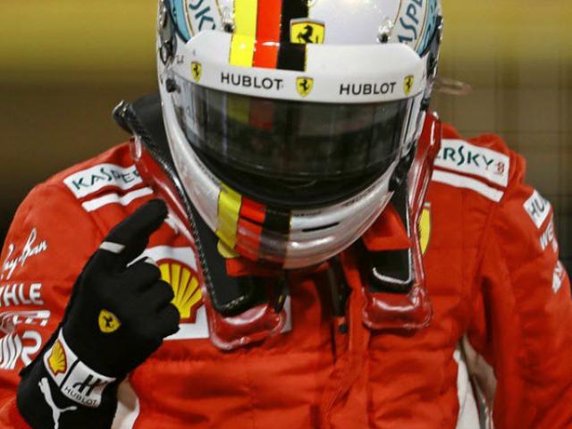 Đua xe F1, phân hạng Bahrain GP: ”Gã liều” gặp nạn, Vettel đoạt pole ấn tượng