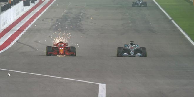 Đua xe F1, Bahrain GP 2018: Nghẹt thở chiến thắng 0,699 giây ngay vạch đích - 2