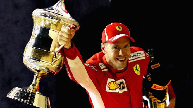 Bảng xếp hạng F1 - Bahrain GP: Vettel lần 4 lên đỉnh, Hamilton &#34;sợ hãi&#34; tột cùng - 1
