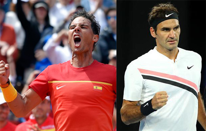Bảng xếp hạng tennis 9/4: Nadal thờ ơ với số 1, Federer quá &#34;nguy hiểm&#34; - 1