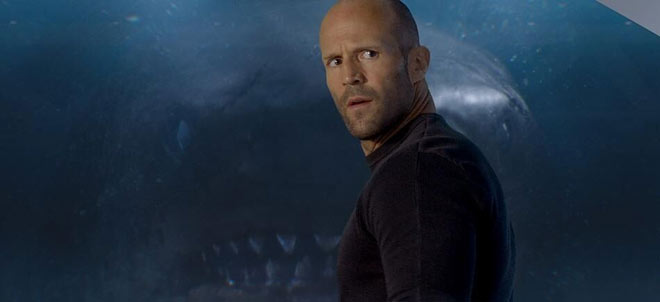Lý Băng Băng cùng Jason Statham đối mặt cá mập bạo chúa - 1