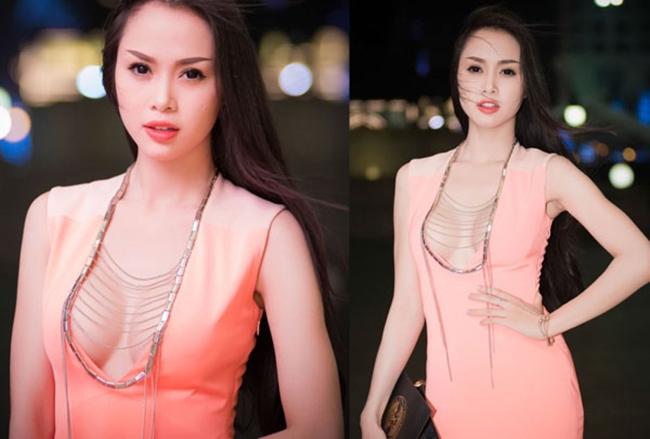 Với lợi thế ngoại hình, người đẹp phim &#34;Quyên&#34; thường xuyên diện những bộ cánh sexy &#34;đốt mắt&#34; người hâm mộ.