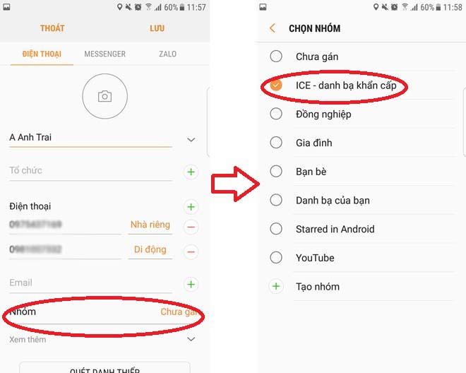 Cài đặt cuộc gọi khẩn cấp - tự cứu mình trong tình huống nguy hiểm - 2