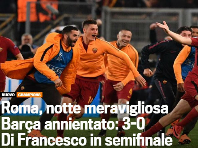 Barca thua sốc Roma: Báo chí châu Âu mắng thậm tệ, phe Real mở hội