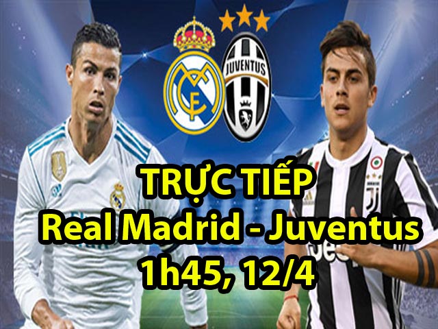 TRỰC TIẾP Real Madrid - Juventus: Ronaldo ghi bàn 11m (KT)