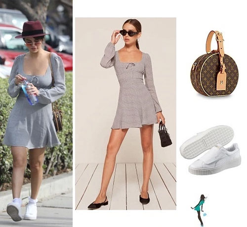 Selena Gomez tuyệt xinh khi diện váy với giày sneaker - 7