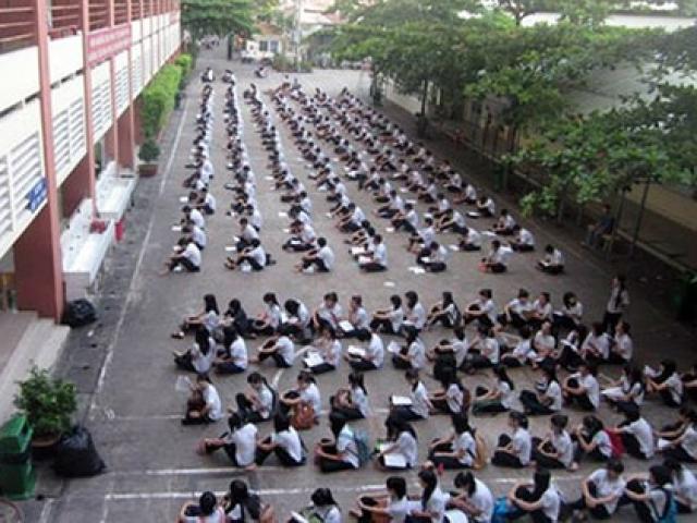 Tp.HCM: “Choáng” với lịch học của trường tư thục Nguyễn Khuyến