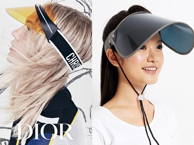 Mũ đi nắng lai kính râm của Dior giá đắt tới giật mình