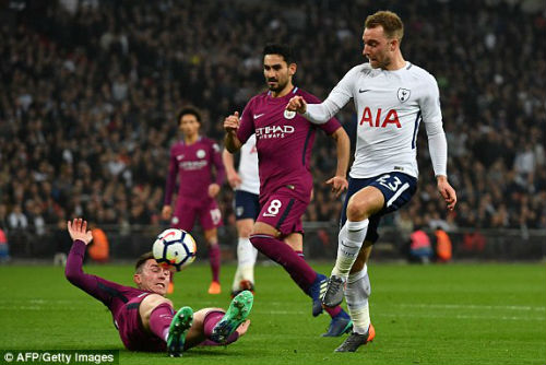 Chi tiết Tottenham - Man City: Cựu sao PSG suýt lập công (KT) - 8