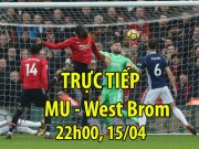 Bóng đá - Chi tiết MU - West Brom: Quy luật nghiệt ngã (KT)