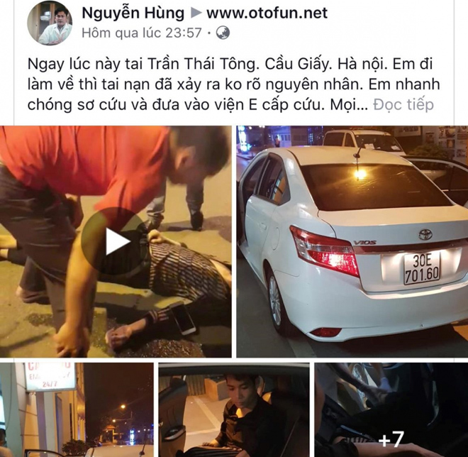 &#34;Người lạ&#34; sơ cứu, dùng xe đưa nạn nhân TNGT đến viện là ai? - 1