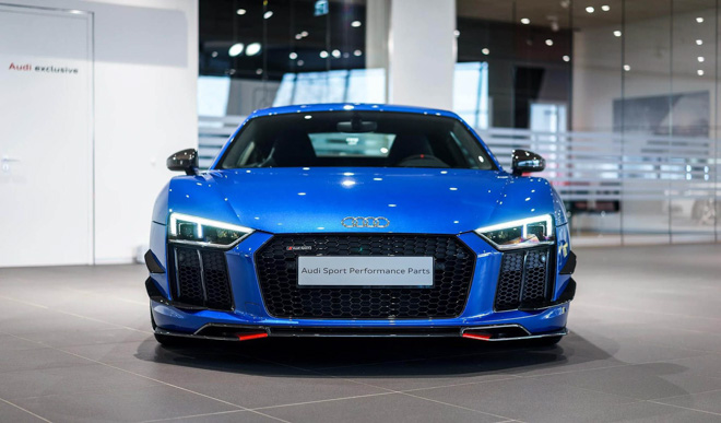 Audi R8 V10 khác lạ với gói trang bị Audi Performance Part - 2