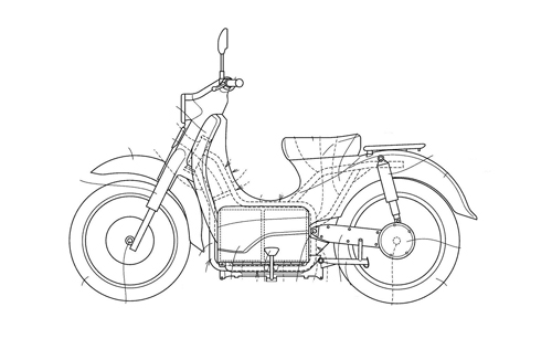 Honda EV-Cub sẽ đi kèm với công nghệ pin tháo rời - 1