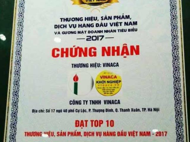 Vinaca chế ”thuốc” ung thư từ than từng lọt Top 10 thương hiệu hàng đầu Việt Nam