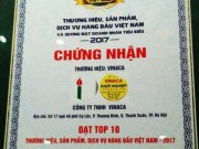 Sức khỏe đời sống - Vinaca chế &quot;thuốc&quot; ung thư từ than từng lọt Top 10 thương hiệu hàng đầu Việt Nam