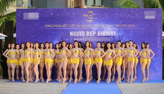 Phần thi phụ bikini tại Hoa hậu Biển Việt Nam Toàn cầu - 1