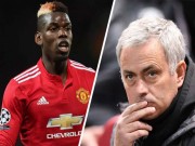 Bóng đá - MU mất mặt nhìn Man City vô địch, Mourinho nổi giận “trảm” Pogba &amp; 3 sao