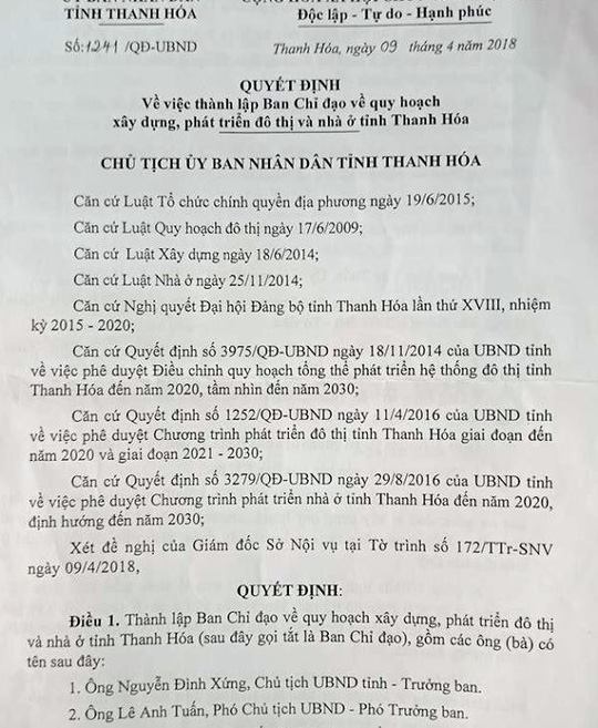 Bị kỷ luật, cựu Phó chủ tịch tỉnh Thanh Hóa vẫn làm… lãnh đạo? - 2