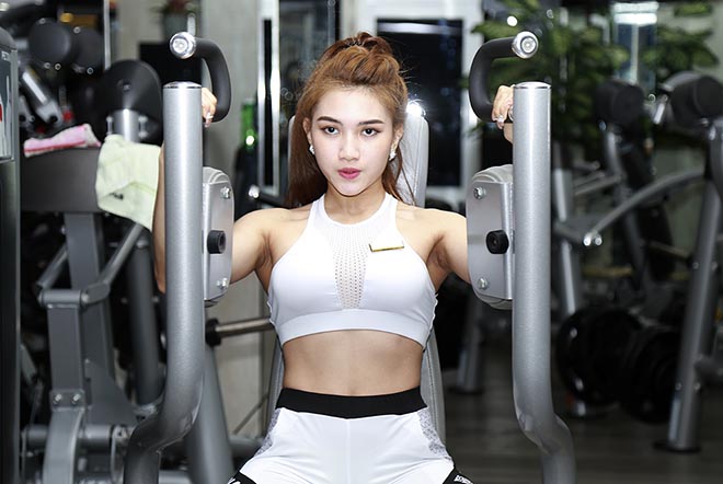 Cẩm Tiên “3 vòng như một” hóa hot girl nóng bỏng nhờ gym - 8