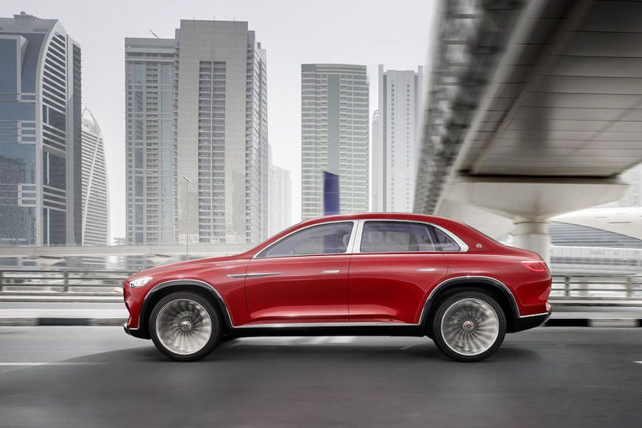 SUV siêu sang Mercedes-Maybach Ultimate Luxury Concept lộ diện trước ngày ra mắt - 4