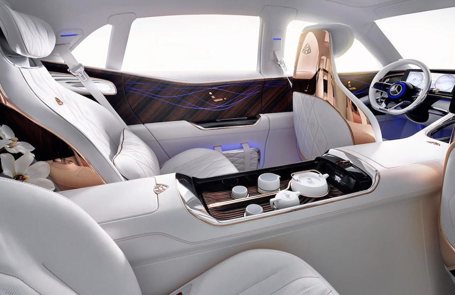 SUV siêu sang Mercedes-Maybach Ultimate Luxury Concept lộ diện trước ngày ra mắt - 6