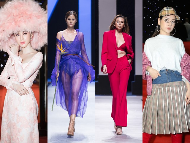 4 xu hướng xuân hè 2018 từ Tuần lễ thời trang Quốc tế Việt Nam