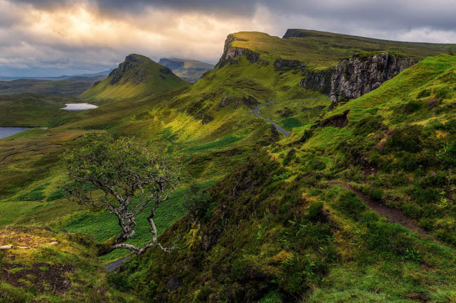 Đảo Skye, Scotland: Hòn đảo gây ấn tượng với những vách núi nằm sát biển và phong cảnh đẹp ngoạn mục.