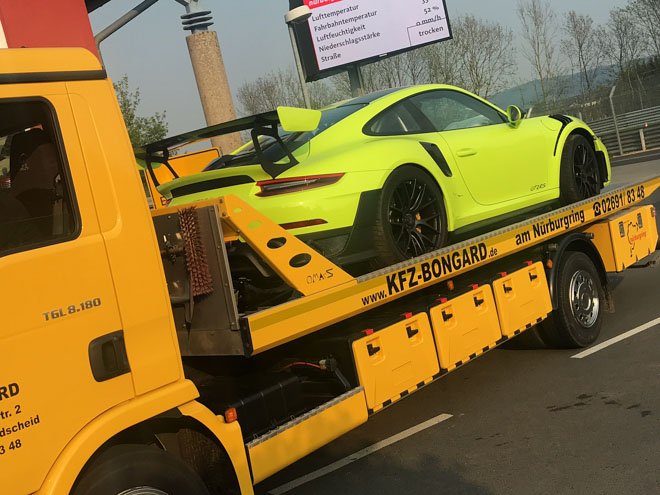 Porsche GT2 RS gặp tai nạn tại &#34;Địa Ngục Xanh&#34; Nurburgring - 5