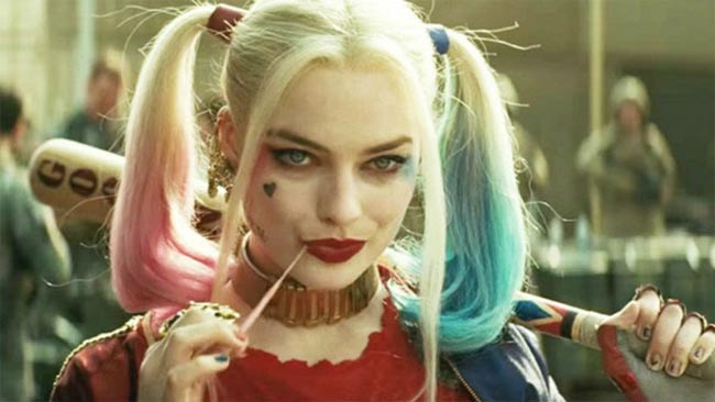 Hình tượng cô nàng xinh đẹp, ngổ ngáo Harley Quinn trong “Biệt đội cảm tử” khiến nhiều mày râu phải liêu xiêu.