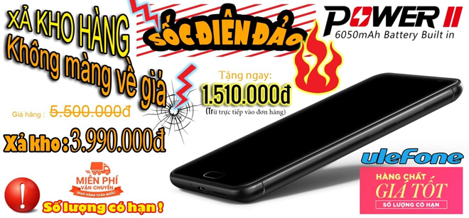 72 giờ cuối để mua smartphone pin 6.050mAh, Ram 4G, Rom 64G giảm giá 1,5 triệu - 1
