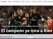 Bóng đá - &quot;Vua&quot; Real khuất phục Bayern: Báo chí chê Ronaldo, đối thủ không phục