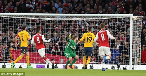 Chi tiết Arsenal - Atletico Madrid: Tấn công không ngừng nghỉ đến phút cuối (KT) - 6