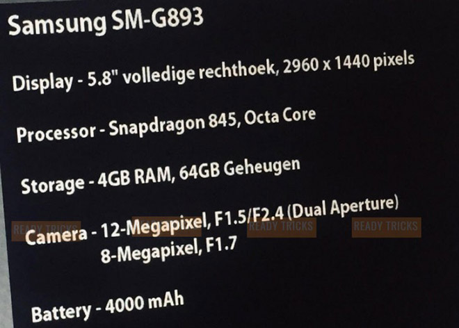 Samsung Galaxy S9 Active sẽ có pin dung lượng khủng 4.000 mAh - 1