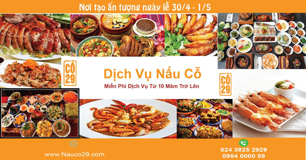 Thay đổi không khí những ngày nghỉ lễ với Dịch vụ nấu cỗ trọn gói - 1
