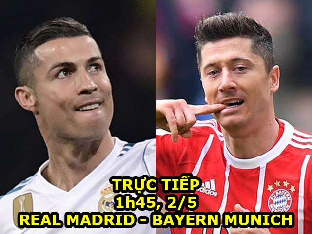 TRỰC TIẾP bóng đá Real Madrid - Bayern Munich: Trọng tài được nhắc khéo